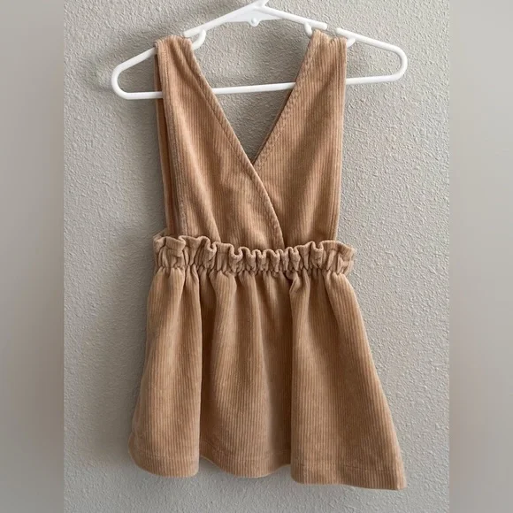 dresses beige Beige Sleeveless Faux Button Down Mini Dress main image 0